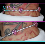 Womens Pink Diamond Bracelet