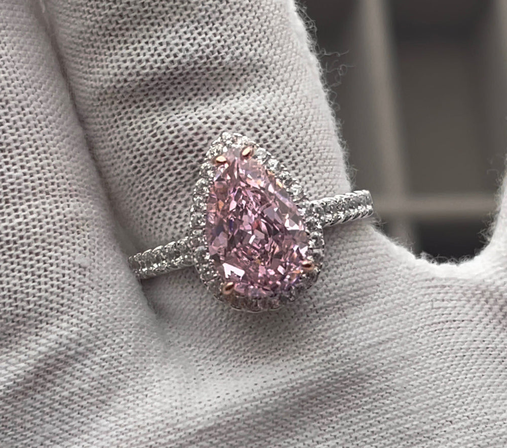 Pink Diamond Engagement Ring USA