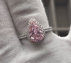 Pink Diamond Engagement Ring USA