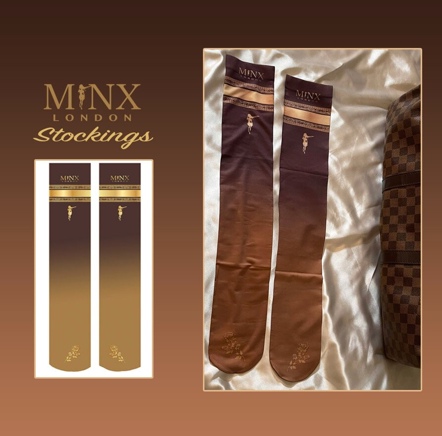 Why is Minx's sock brown 