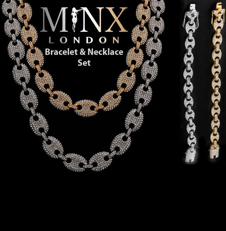 Iced Out Chains | Iced Out Chain | Iced Out Necklace | Iced Out Bracelet | Iced Out Jewellery | Cuban Link Chain | Miami Cuban Link Chain