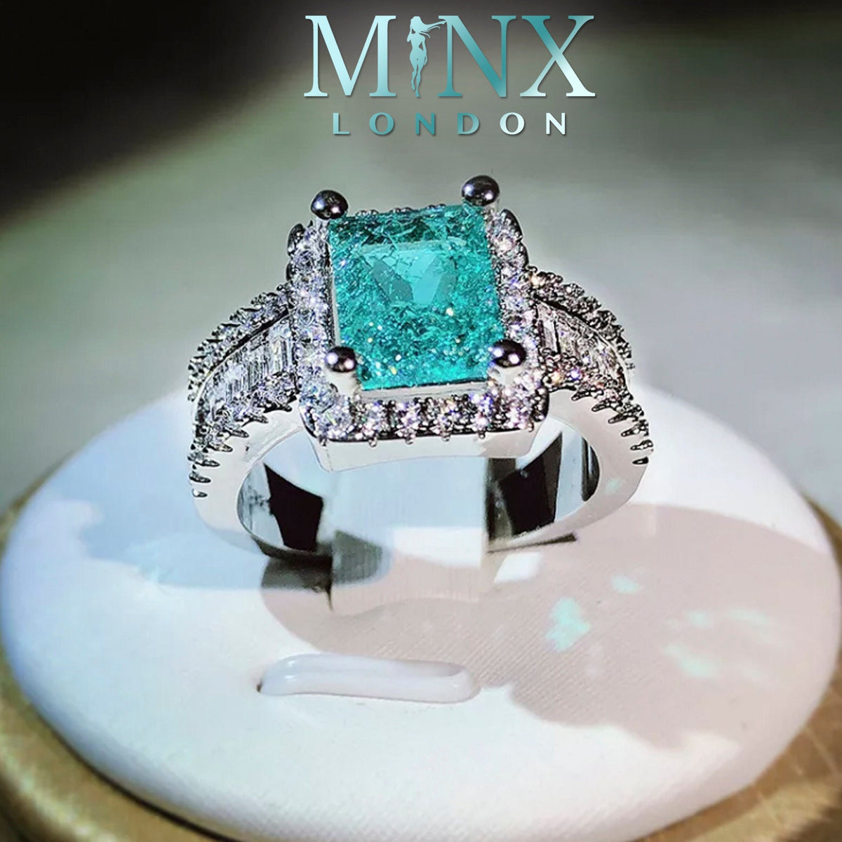 The diamond online store aquamarine ring