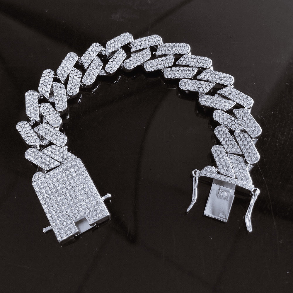 mens diamond bracelet