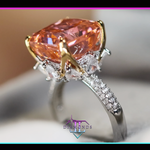 Champagne Diamond Ring
