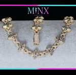 Gold Diamond Clover Necklace