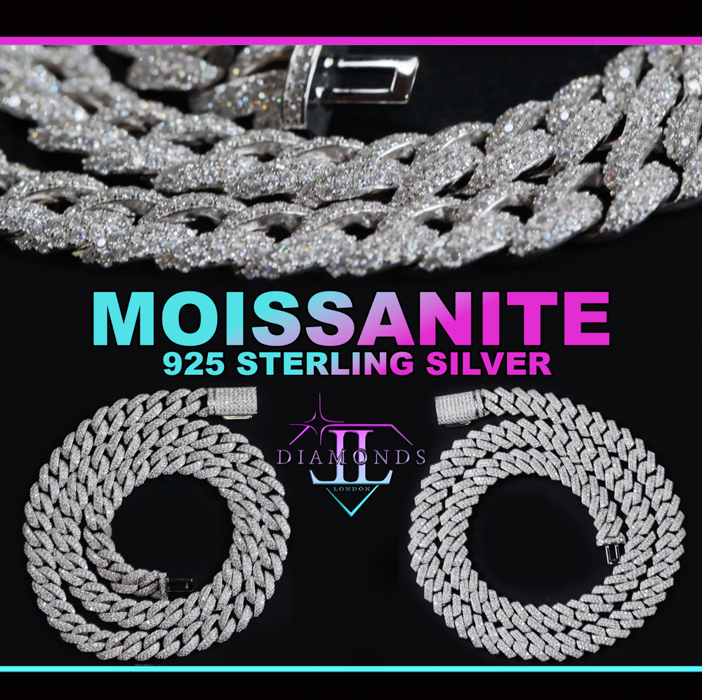 Moissanite Cuban Chain