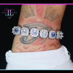 Purple Diamond Bracelet