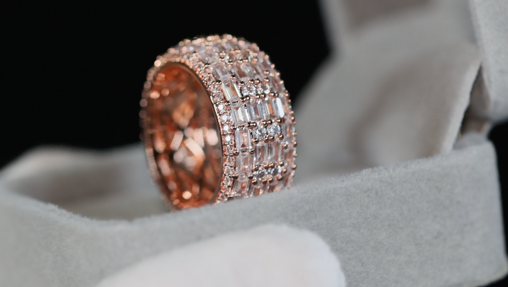Rose Gold Diamond Ring