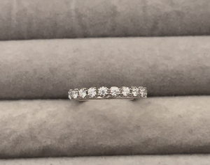 womens lab diamond wedding band