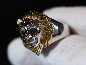 Lion Ring | Silver Lion Ring | Leo ring | Lion rings | Lion Face Ring | Sphinx ring