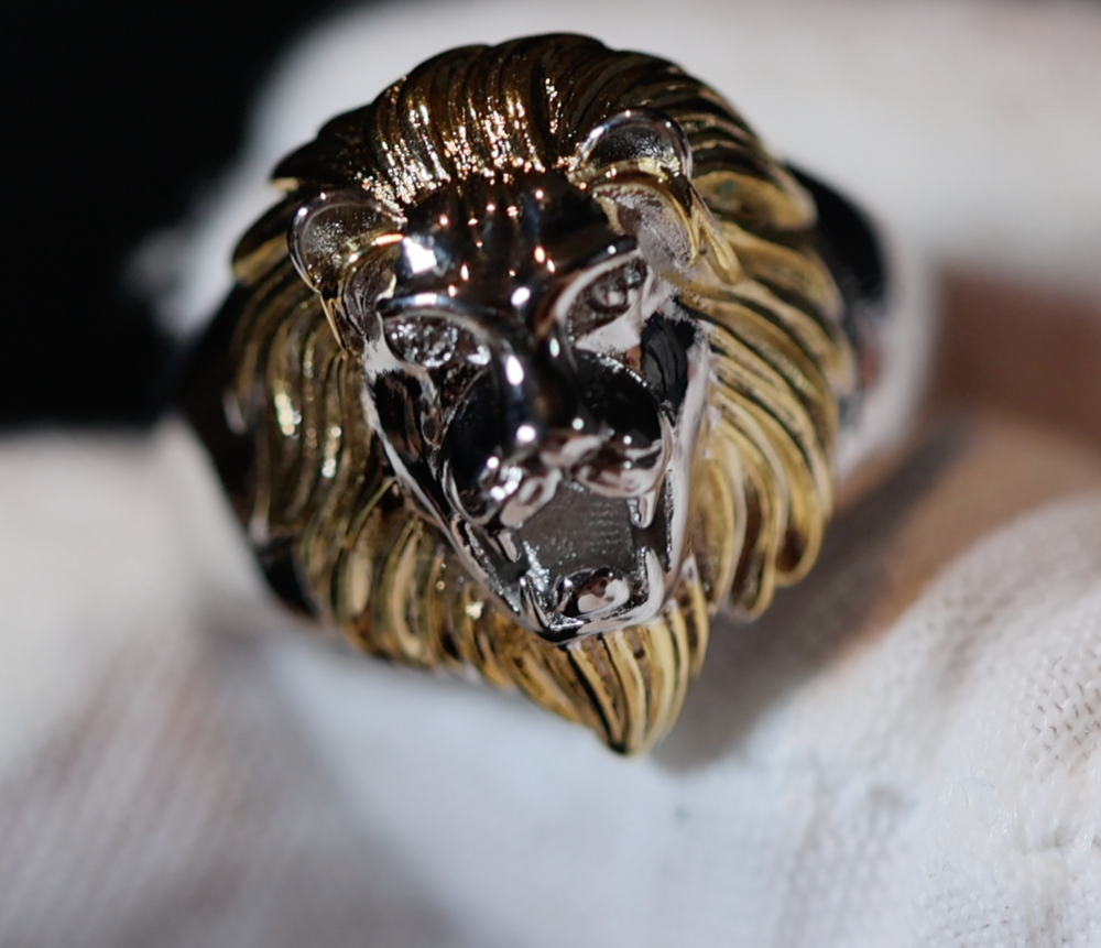 Lion Ring | Silver Lion Ring | Leo ring | Lion rings | Lion Face Ring | Sphinx ring