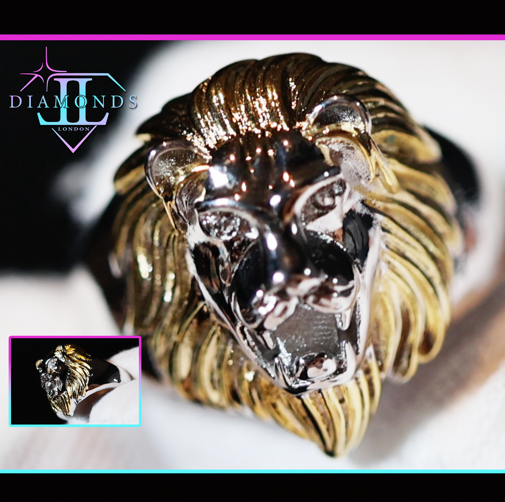 Lion Face Ring