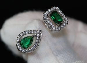 Green Diamond Ring, Emerald green diamond ring