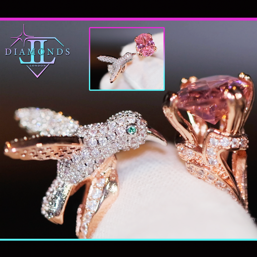 bird diamond ring