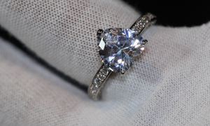 Heart Ring | Heart Shaped Ring | Heart Shape Ring | Diamond Heart Ring