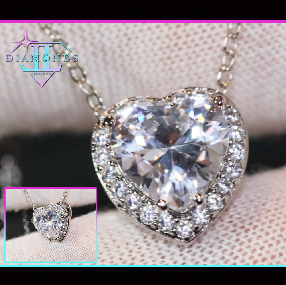 Diamond Heart Pendant