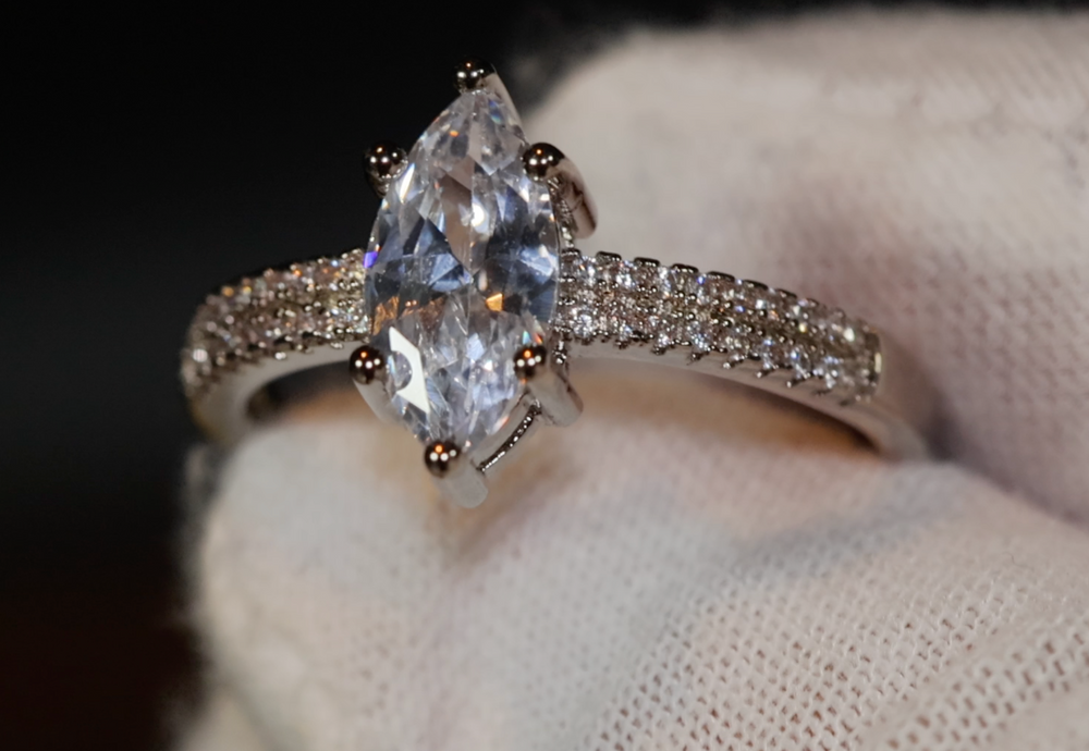 Marquise Ring | Promise Ring | Marquise Diamond Engagement Ring