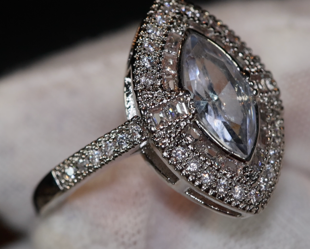 Marquise Ring | Promise Ring | Marquise Diamond Engagement Ring