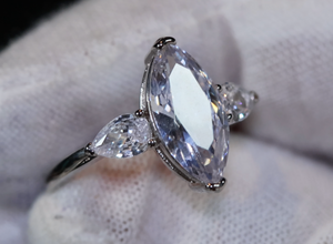 Marquise Ring | Promise Ring | Marquise Diamond Engagement Ring