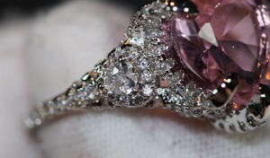 Pink Diamond Heart Ring | Heart Ring | Heart Shaped Ring | Heart Shape Ring
