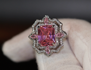 Pink Diamond Ring