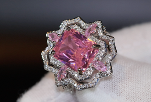 Pink Diamond Ring