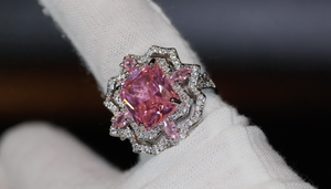 Pink Diamond Ring