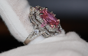 Pink Diamond Ring