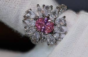 Pink Diamond Ring