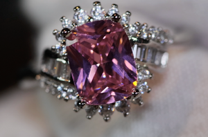 Pink Diamond Ring