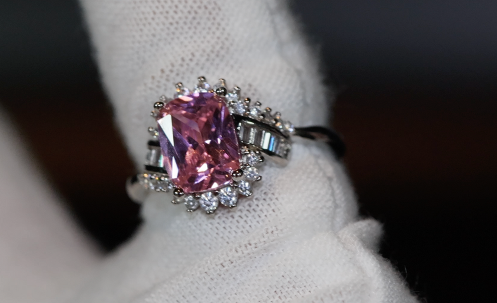 Pink Diamond Ring