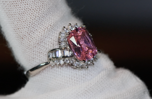 Pink Diamond Ring