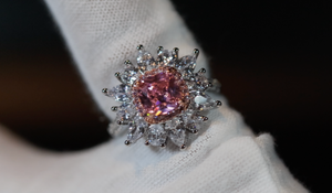 Pink Diamond Ring