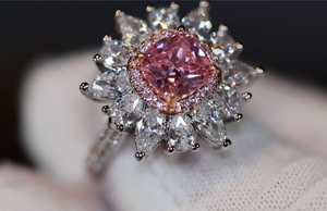 Pink Diamond Ring