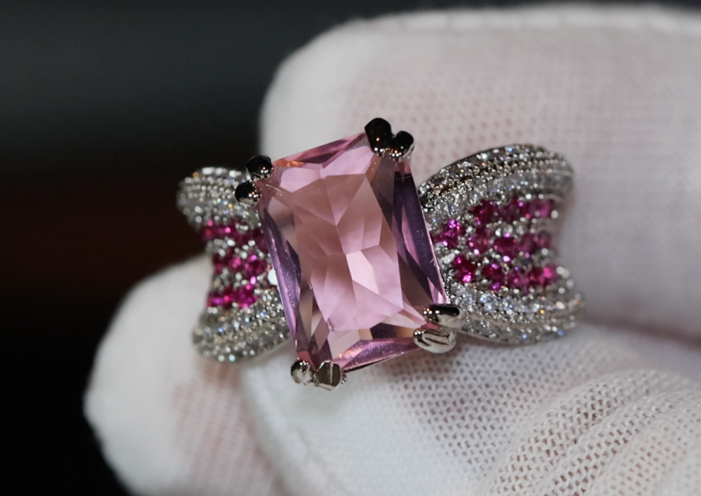 Pink Diamond Ring | Womens Engagement Ring | Engagement Rings