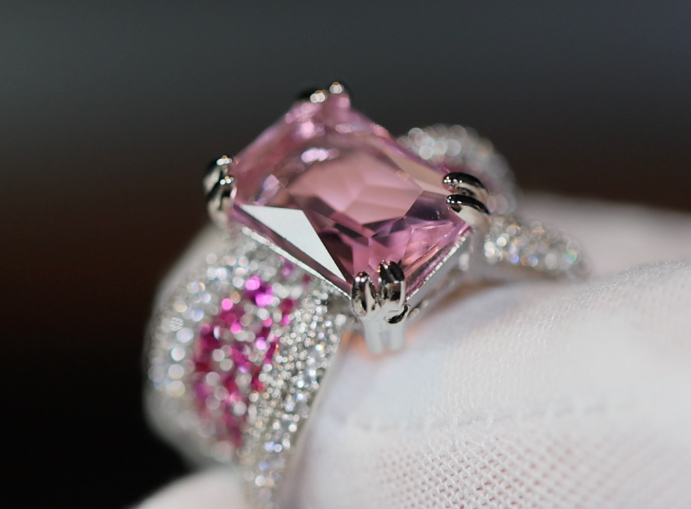 Pink Diamond Ring | Womens Engagement Ring | Engagement Rings