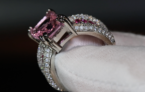 Pink Diamond Ring | Womens Engagement Ring | Engagement Rings