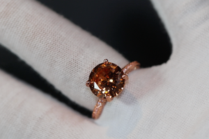 Rose Gold Diamond Ring