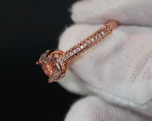 Rose Gold Engagement Ring | Diamond Engagement Ring | Rose Gold Ring | Engagement Ring | Rose Gold Wedding Ring