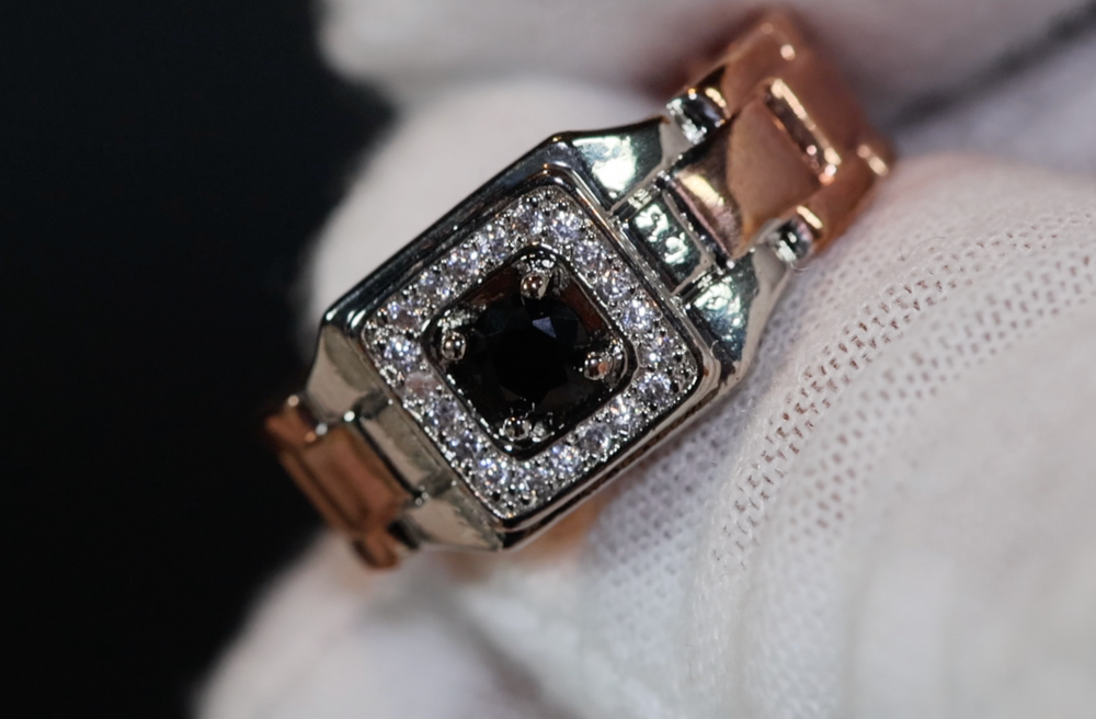 
            
                Load image into Gallery viewer, Rose Gold Ring | Mens Rose Gold Ring
            
        