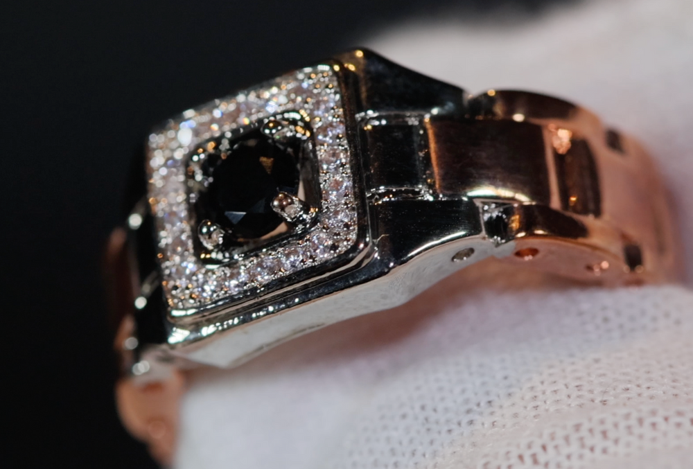
            
                Load image into Gallery viewer, Rose Gold Ring | Mens Rose Gold Ring
            
        