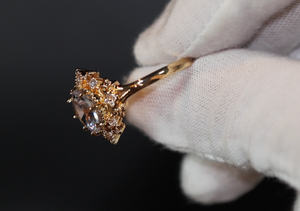 Womens Gold Ring | Diamond Gold Ring | Womens Gold Engagement Ring