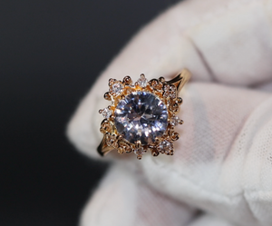 Womens Gold Ring | Diamond Gold Ring | Womens Gold Engagement Ring
