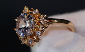 Womens Gold Ring | Diamond Gold Ring | Womens Gold Engagement Ring