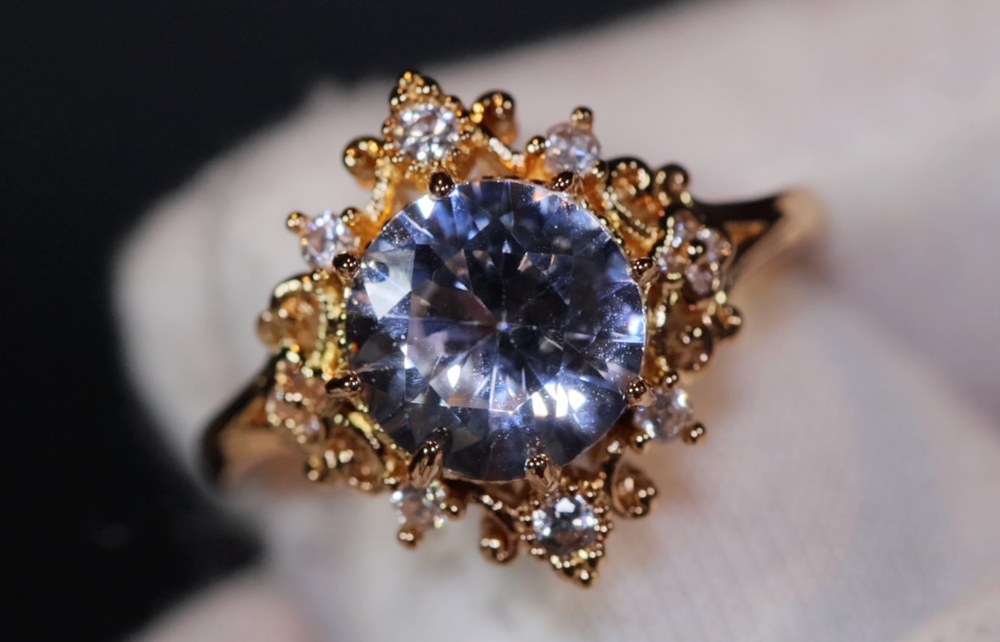 Womens Gold Ring | Diamond Gold Ring | Womens Gold Engagement Ring