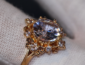 Womens Gold Ring | Diamond Gold Ring | Womens Gold Engagement Ring