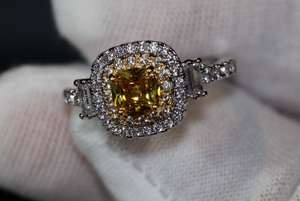 Yellow Diamond Ring | Yellow Diamond Engagement Ring