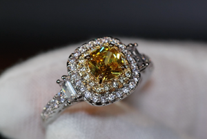 Yellow Diamond Ring | Yellow Diamond Engagement Ring