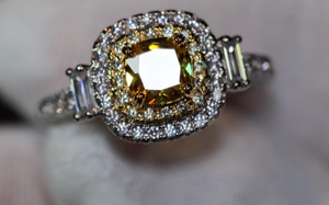 Yellow Diamond Ring | Yellow Diamond Engagement Ring