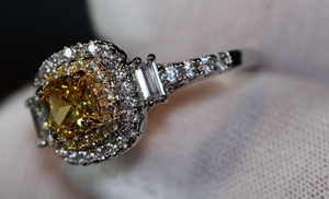 Yellow Diamond Ring | Yellow Diamond Engagement Ring